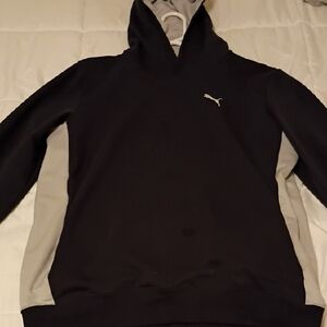 Puma Men’s Black & Gray Crewneck Hoodie
